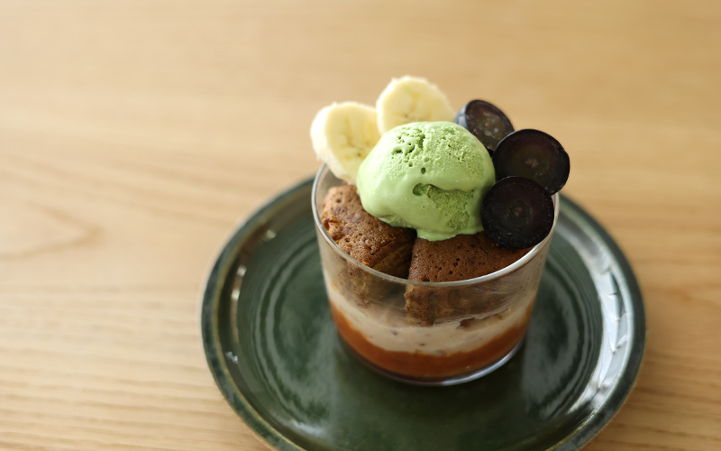 【わたしの好きなもの】奈良の焙じ茶　丸カステラ